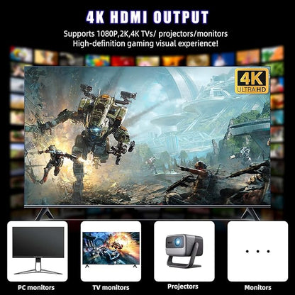 Retro Game Console Stick 4K